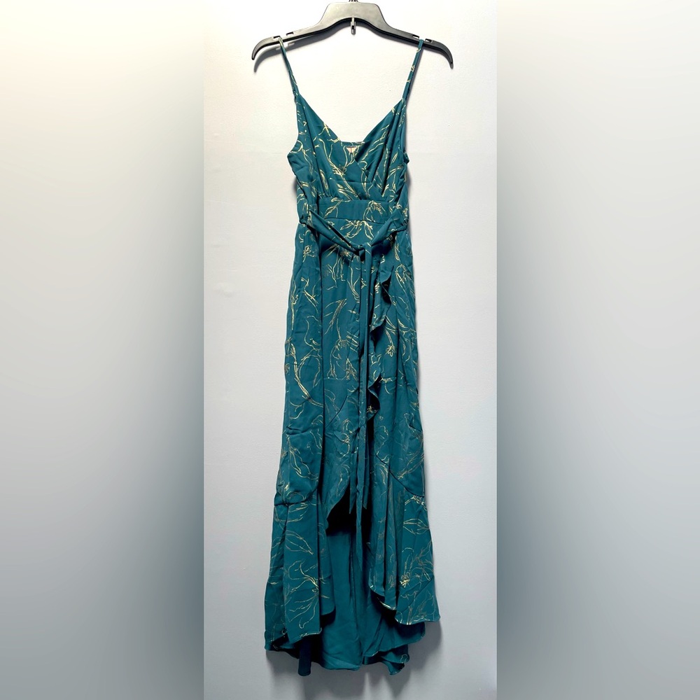 Evolutionary mock wrap dress NWOT